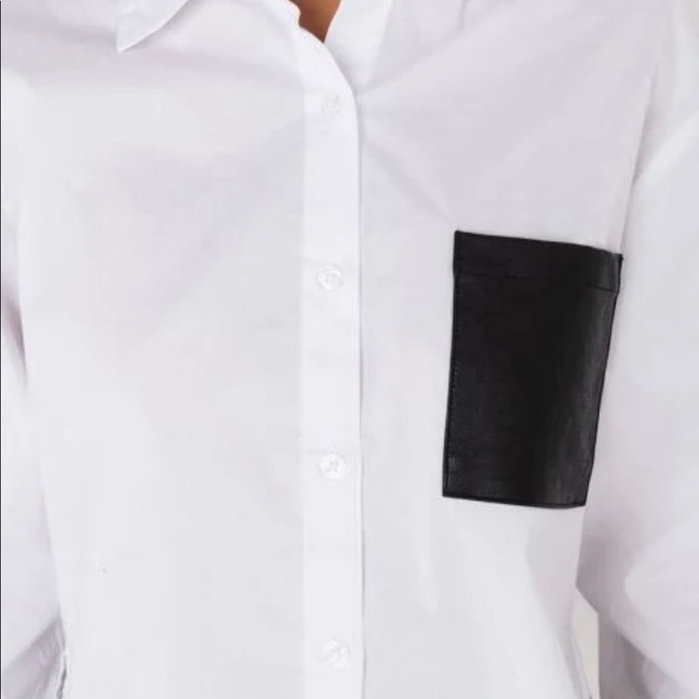 The White Poplin Top.